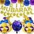Eid Mubarak Decoration Glitter  Banner