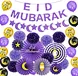 all hanging Balloons for Eid Mubarak party decoration