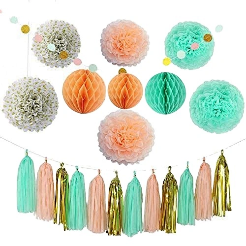 golden color round chinese paper lantern
