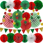 Birthday Christmas Party Decoration Supplies Set