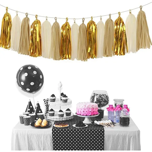 tissue paper tassel