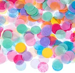 Multicolor paper wedding confetti