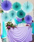 paper snowflake fan