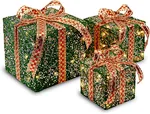 christmas LED light gift box