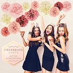 party decoration paper pompom