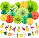 Summer birthday Party Decoration paper Sets