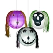 pumpkin scary hanging paper lantern