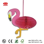 Tissue Paper Flamingo Honeycomb