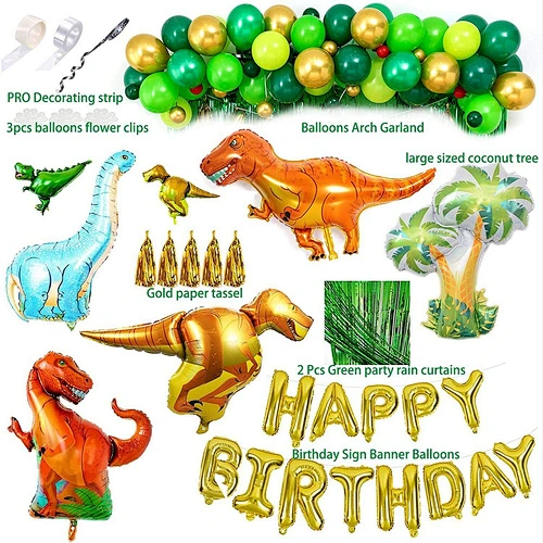 Dinosaur Balloons party decoration Latex balloon