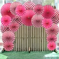 all paper fan for party decoration