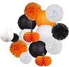 Paper Lanterns and Pom Pom Balls Hanging Decoration