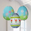 Easter egg paper lanterns