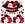 red black white theme graduation party decoration