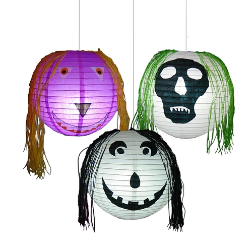 garden home halloween party paper decoration