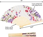 chinese bamboo folding handheld fan