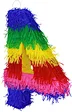 colorful number pinata