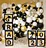 black paper balloon box for graduation party