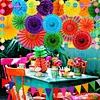 DIY birthday party decoration paper kits