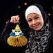tissue paper honeycomb decorations for Ramadan