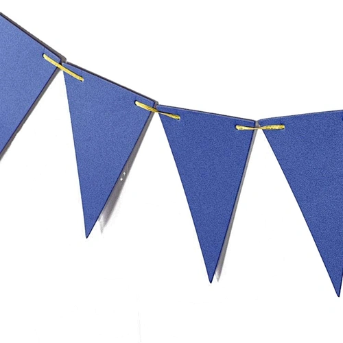 Paper Triangle Flag