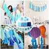 tissue paper tassel