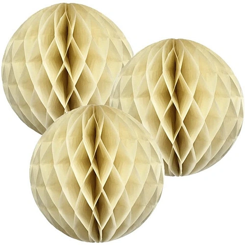 HKH DIY Handmade Paper Honeycomb Balls Party Wall Decoration Flower Balls Hanging Pom Poms Party Wedding Birthday decoration