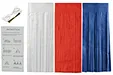 Navy Blue Red White theme paper party decoration sets