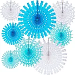 Tissue Paper Snowflakes