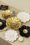 3D golden Paper Flower Decoration