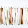 backdrop design paper tassel for wedding and party