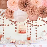 valentine'day Rose Gold Party Decorations