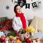 Eid Mubarak Party paper fan