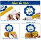 tissue paper honeycomb decorations for Ramadan