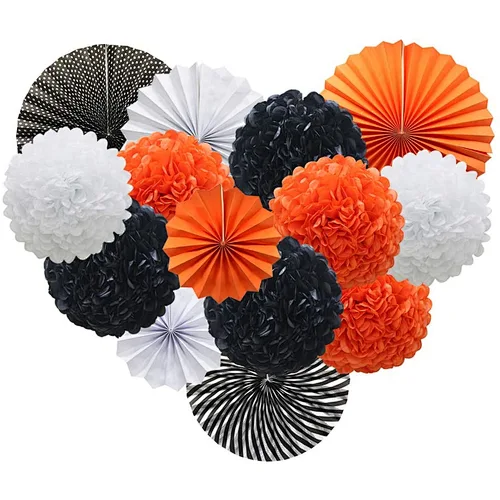 halloween theme party paper decoration
