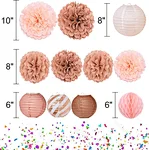 valentine'day Rose Gold Party Decorations
