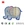 elephant Tissue Paper Honeycomb
