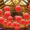 japanese red paper lantern