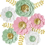 large paper flowers