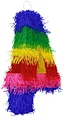 colorful number pinata