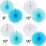 Tissue Paper Snowflakes