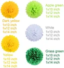 paper decorations pompom flowers