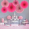 all paper fan for party decoration