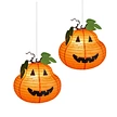 pumpkin scary hanging paper lantern