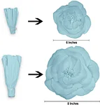 Handmade paper Wall Flowers