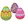 easter decoration hanging printing paper egg