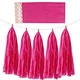 tissue paper tassel