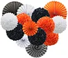 halloween decoration paper fan