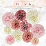 tissue paper pompom