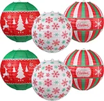 paper Christmas Hanging Paper Lanterns