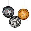 skull paper lantern